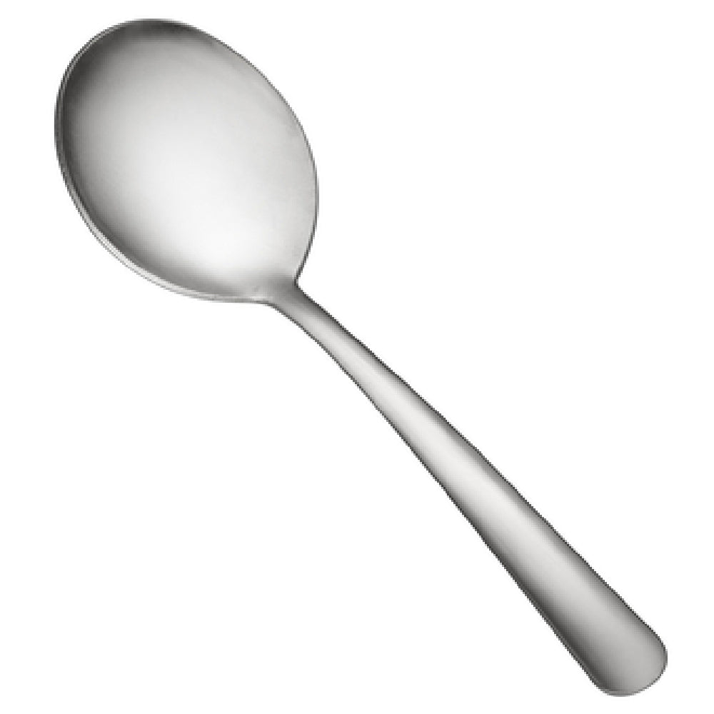 CAC China 1002-04 Windsor Bouillon Spoon 6"L Medium Weight