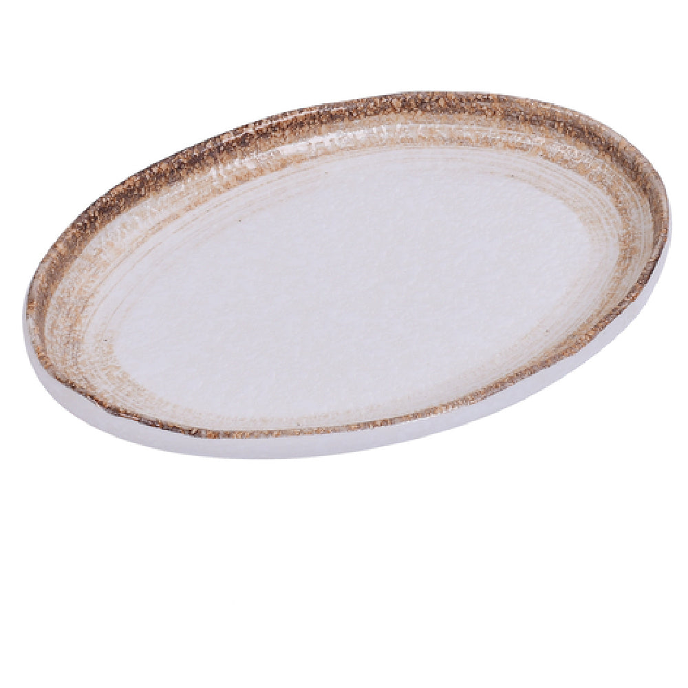 Yanco RO-2314 Rockeye-2 Platter 14"L X 9-1/4"W X 1-1/2"H Oval