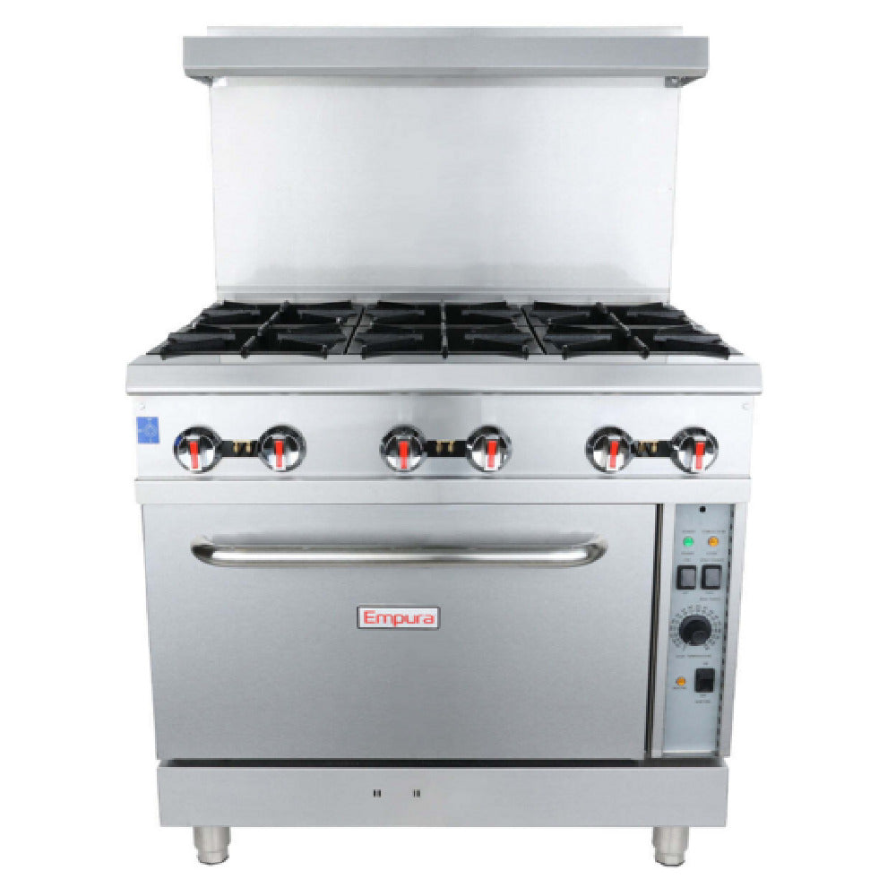 Empura EGR-36C_NAT - Single Base Gas Range, Natural Gas, 36"W X 35"D X 56-1/2"H