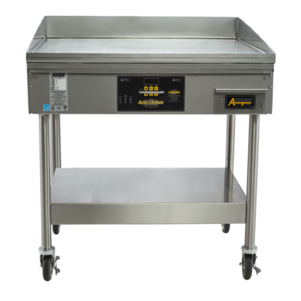 AccuTemp EGF4803A3650-S2 AccuSteam™ Griddle Includes Stand With Casters Electric