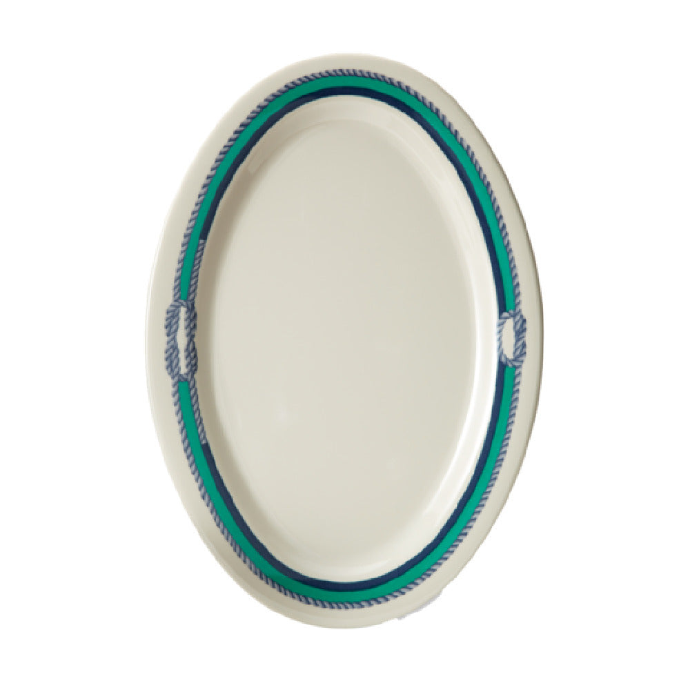 GET Enterprises OP-950-FP Freeport™ Platter 9-3/4"L X 7-1/4"W Oval