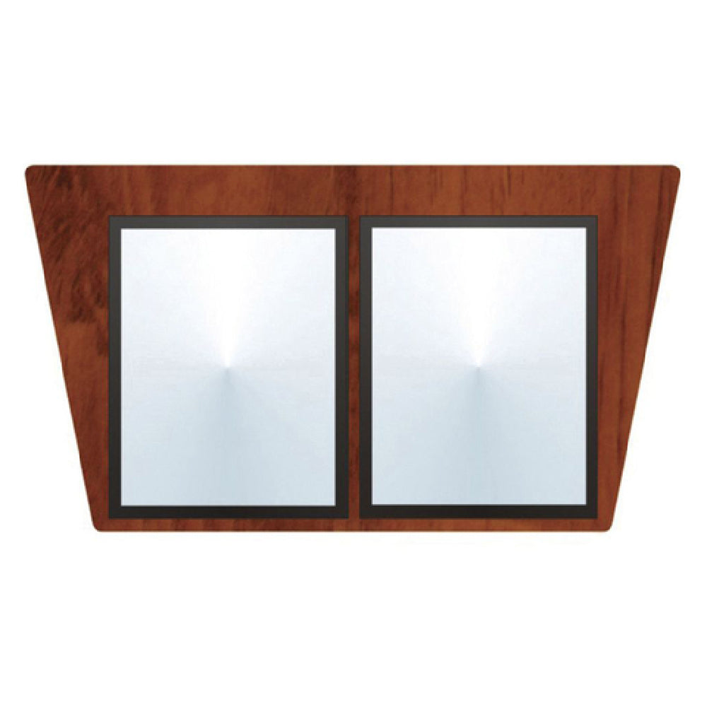 Hubert 59950 - Menu Board, 2-pocket, Wall-mount