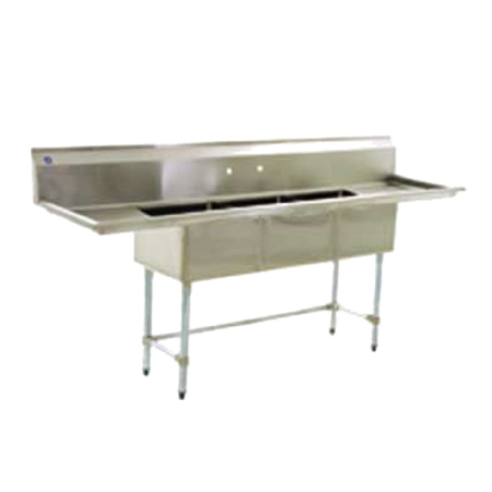 Eagle BPS-2436-2-24-FC (IMPORTED) BlendPort® BPFC Series Sink 24" X 18" Two Compartment