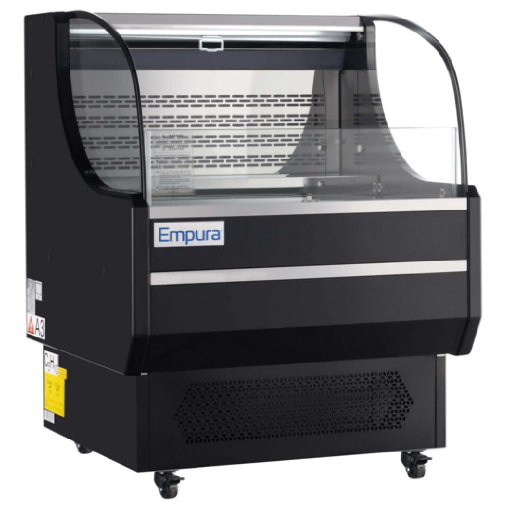 Empura E-HACMR-36B - Open Air Merchandiser, 35.4"W × 33.2"D × 46"H, 7.5 Cu. Ft. Capacity