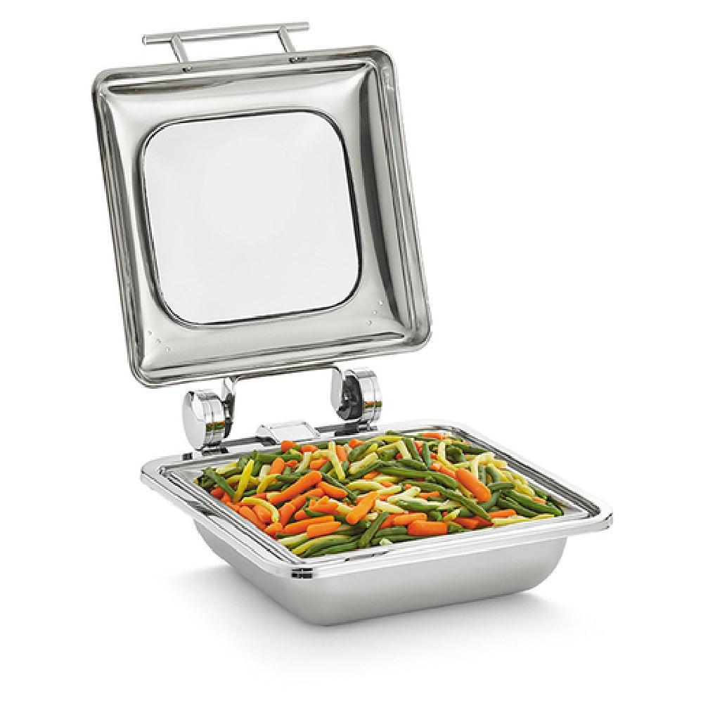 Vollrath 4644020 Mirage® Induction Chafer 5.6 Quart (5.3L) Capacity Accepts 2/3 Size Steam Table & Fractional Pans