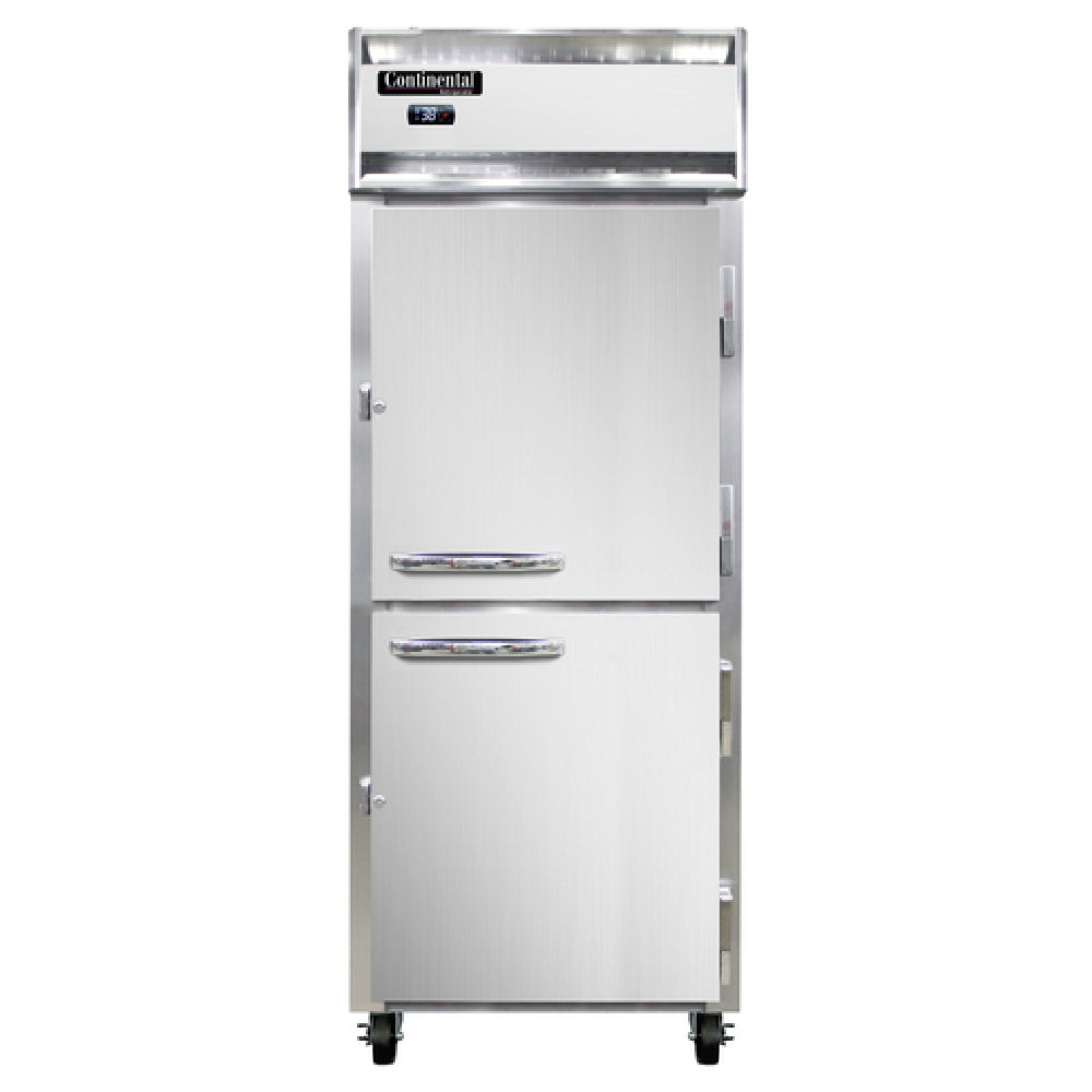 Continental Refrigerator 1RENSAHD Extra-Wide Refrigerator Reach-in 28-1/2"W