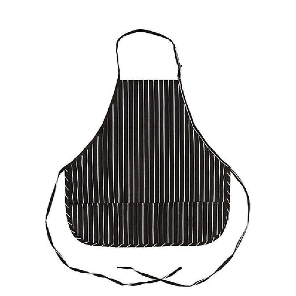 KNG 2119CKS Kng 27 In Bib Apron Rounded Striped 3 Pocket
