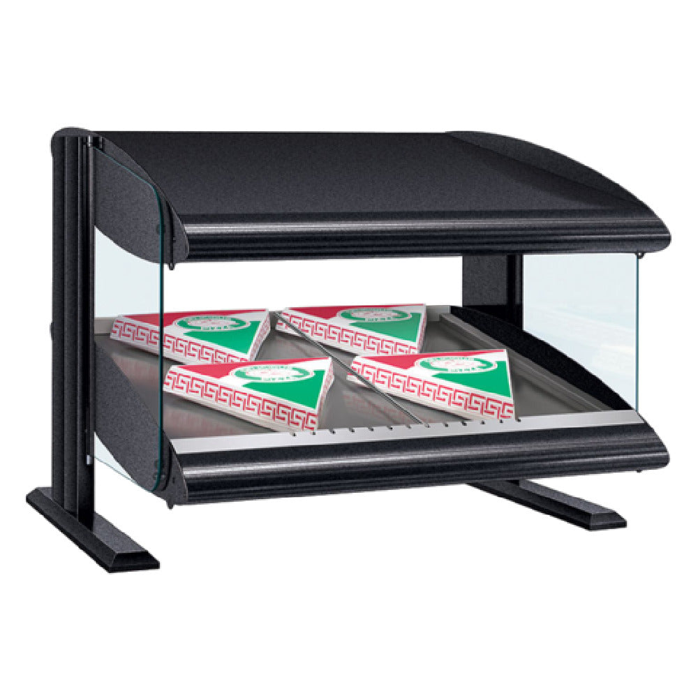 Hatco HXMS-48 Slant Heated Merchandiser With LED Lighting Warmer 48" W Countertop