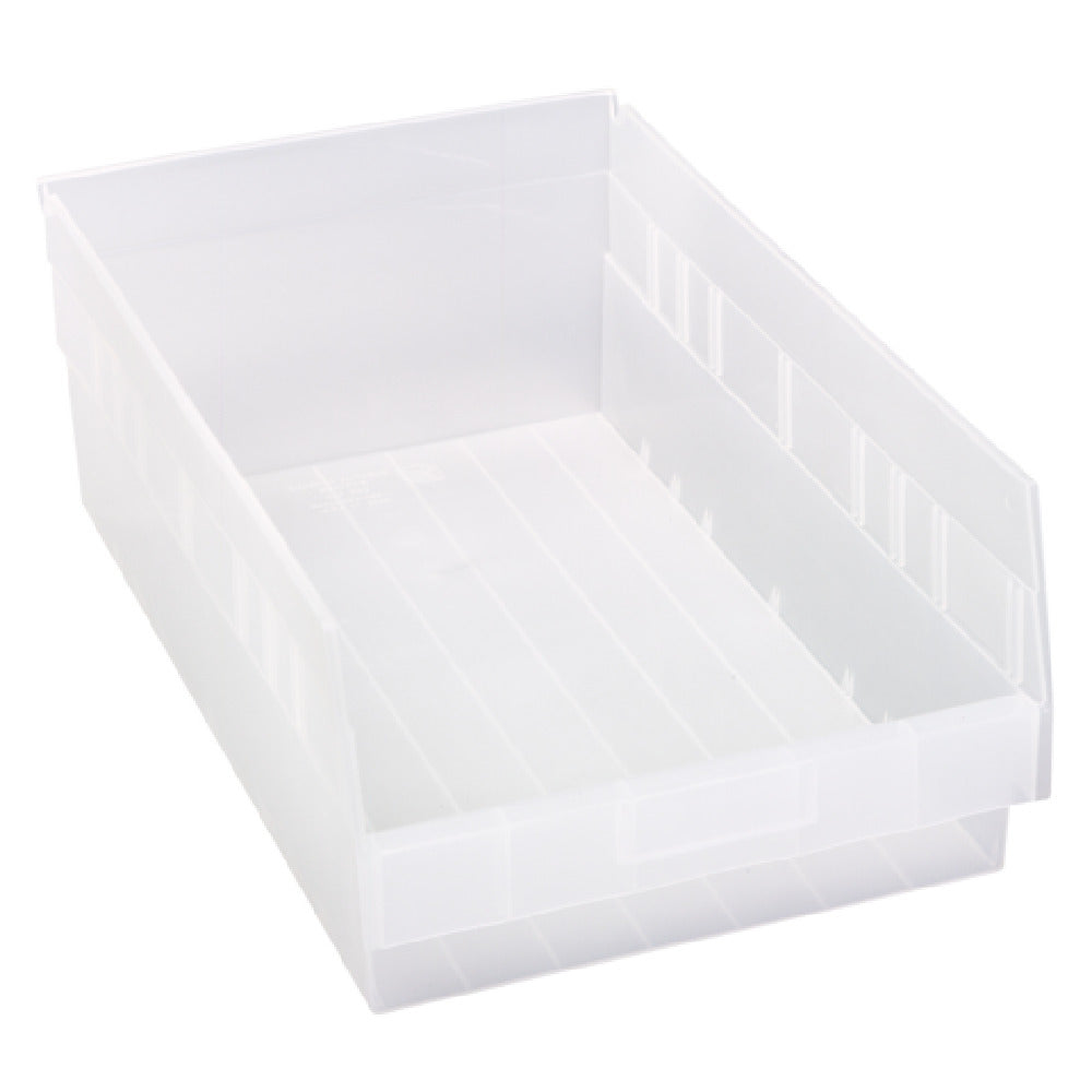 Quantum QSB210CLCS - Economy Shelf Bin, Nesting, 11-1/8"W X 17-7/8"L X 6"H