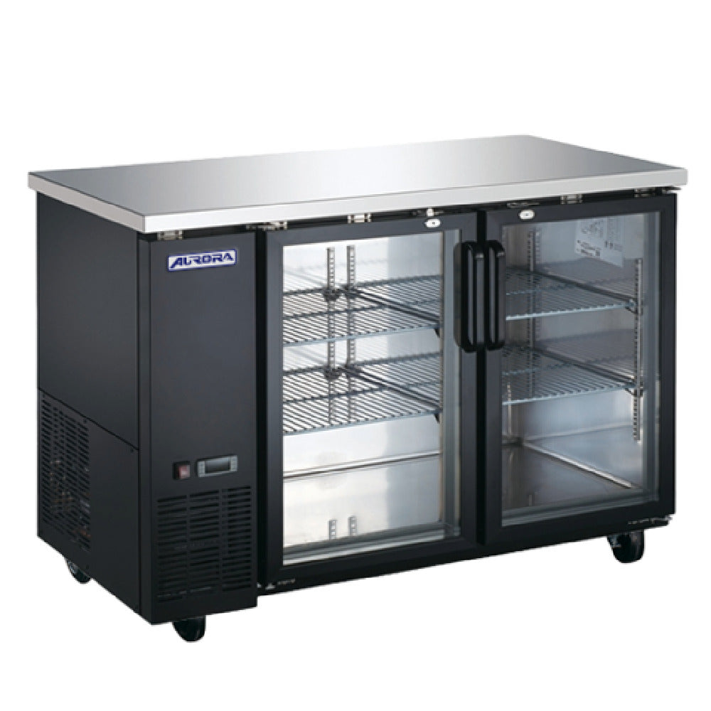 Omcan 59060 (BB-CN-0016E-GH) Aurora Refrigerated Back Bar Cooler Reach-in