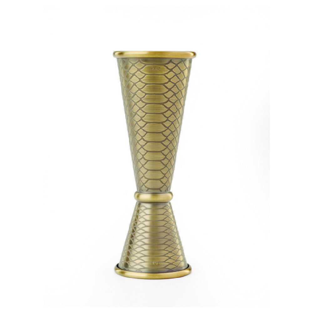 Mercer M37304SPTABR - Venym™ Japanese Style Jigger, 1 Oz. & 2 Oz., With Internal Marking Lines