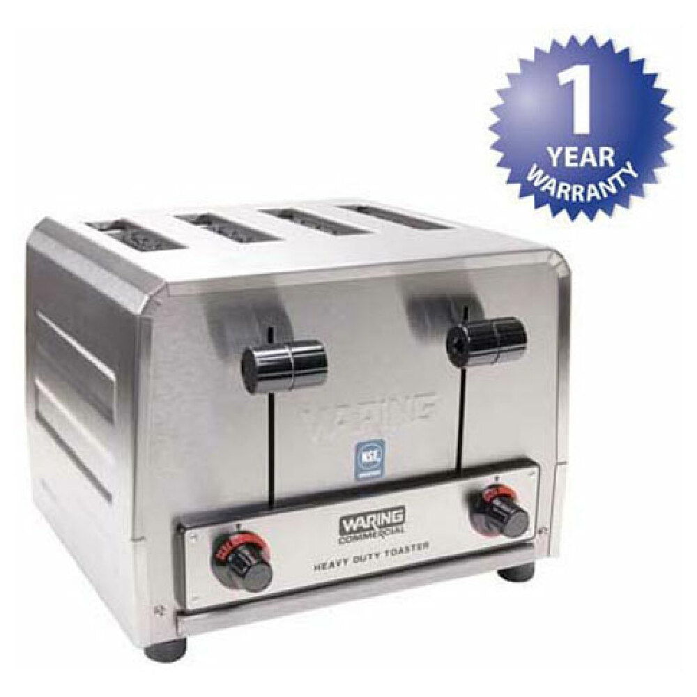 Waring/Qualheim WCT800RC Toaster Pop Up Hd 4slice 120v