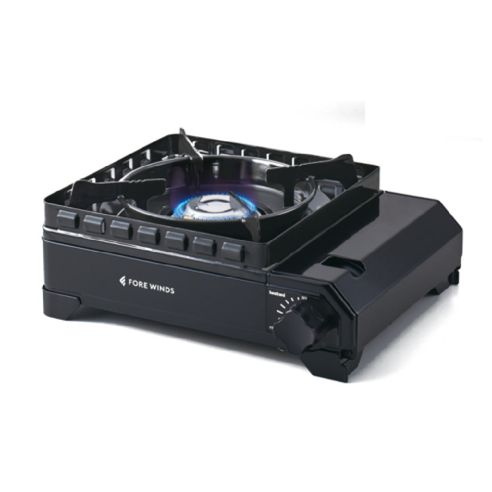 Iwatani FW-RS01 Fore Winds Rugged Butane Gas Stove Portable One-piece Rectangular Design