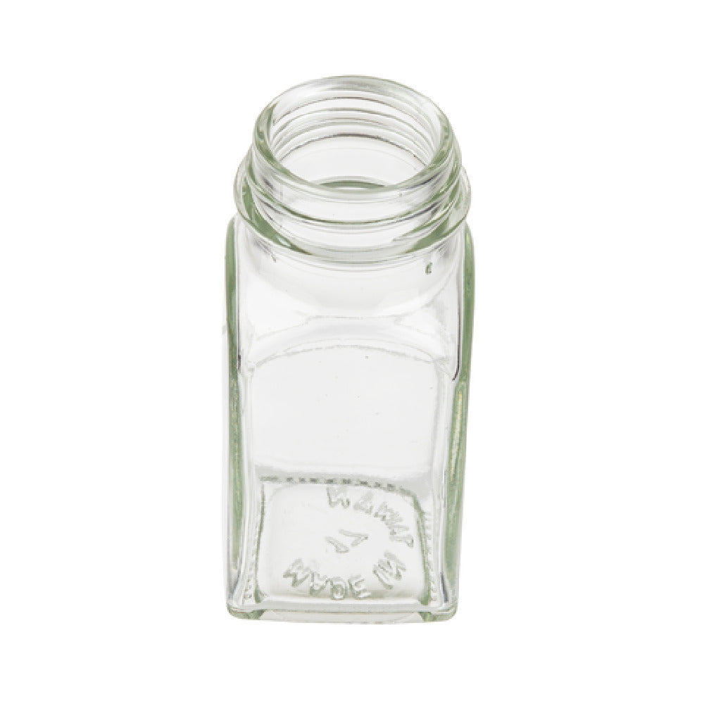 TableCraft Products 154J-2 - Salt & Pepper Shakers, 2 Oz., 1-1/2" X 1-1/2" X 3-1/2"
