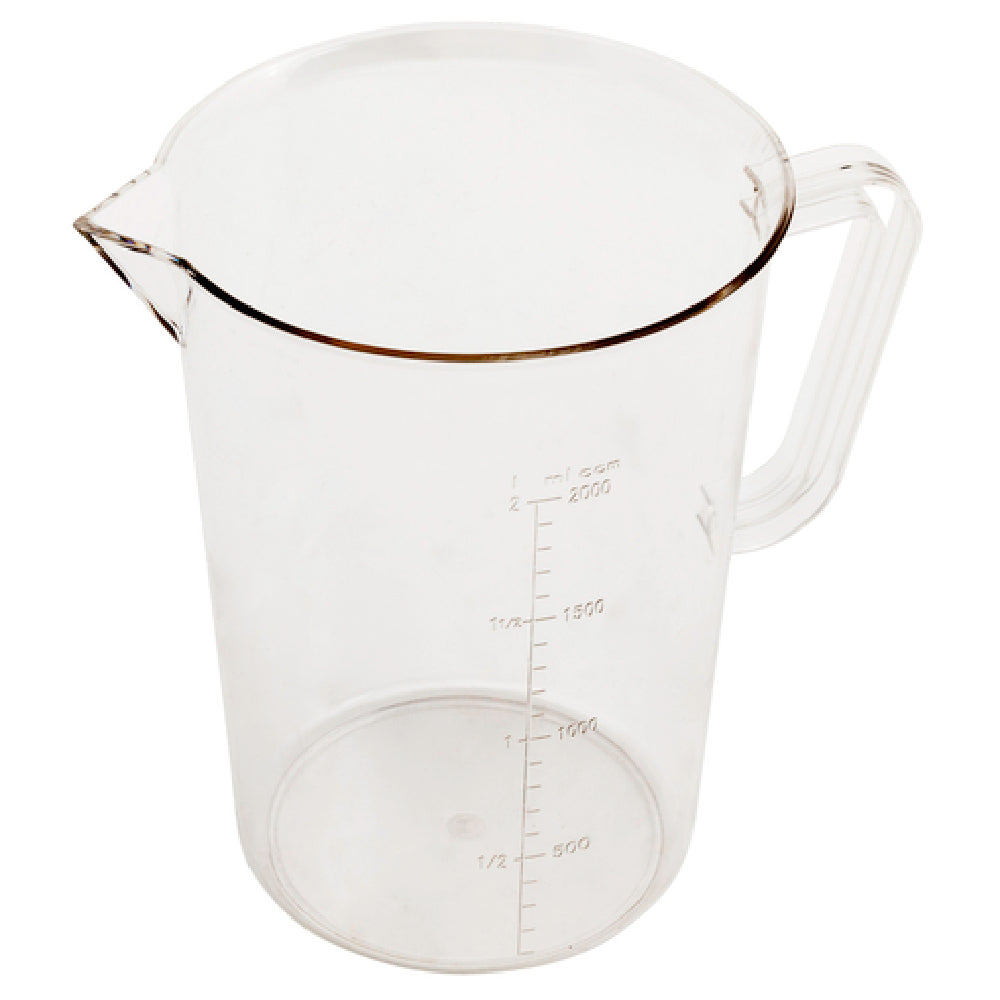 Alegacy Foodservice Products PCML20 E™ Economy Measuring Cup 2 Qt. With Handle & Spout