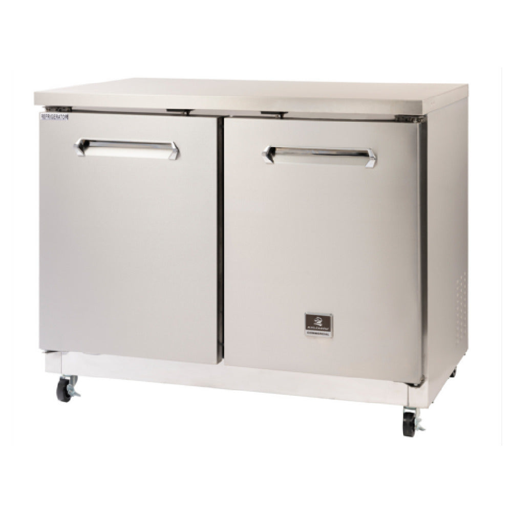 Kelvinator KCHUC36R-32 (738331) 2-solid Hinged Door Undercounter Refrigerator