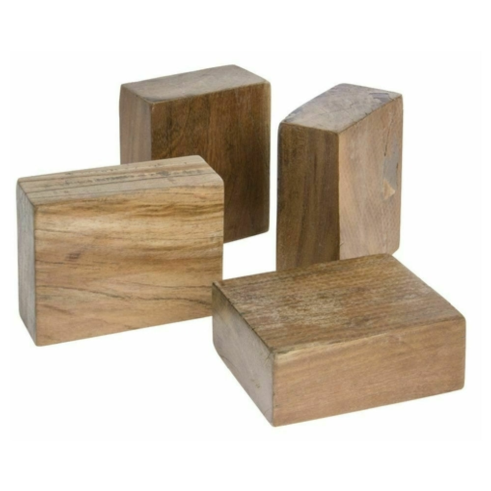 Hubert 74395 - Block Riser/Support Set, 4-piece, Includes (4) Each: 2"L X 4"W X 5"H Risers