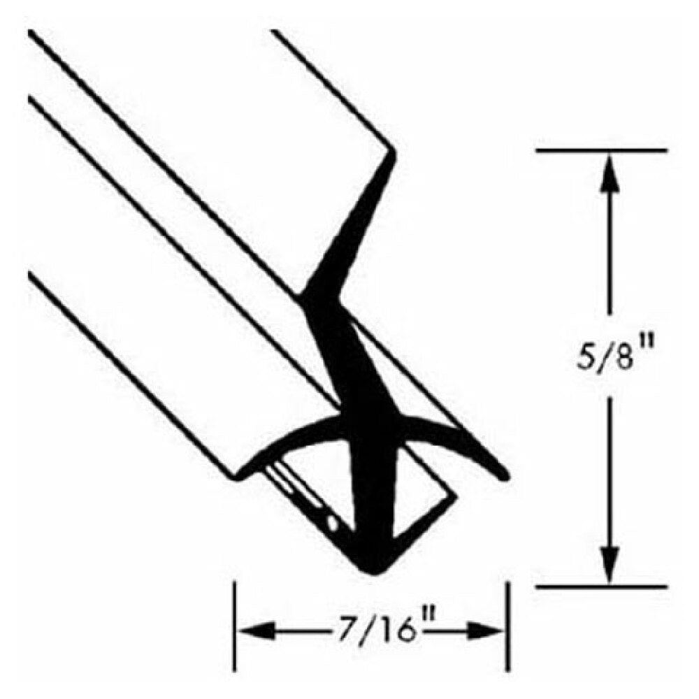 Beverage Air 32C01-002A Gasket Milk Cooler 24 Ft