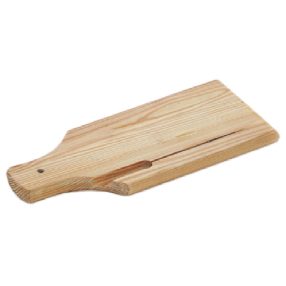 Royal ROY CB WD BREAD - Bread Board, 5" X 12", With Knife Slot & Handle