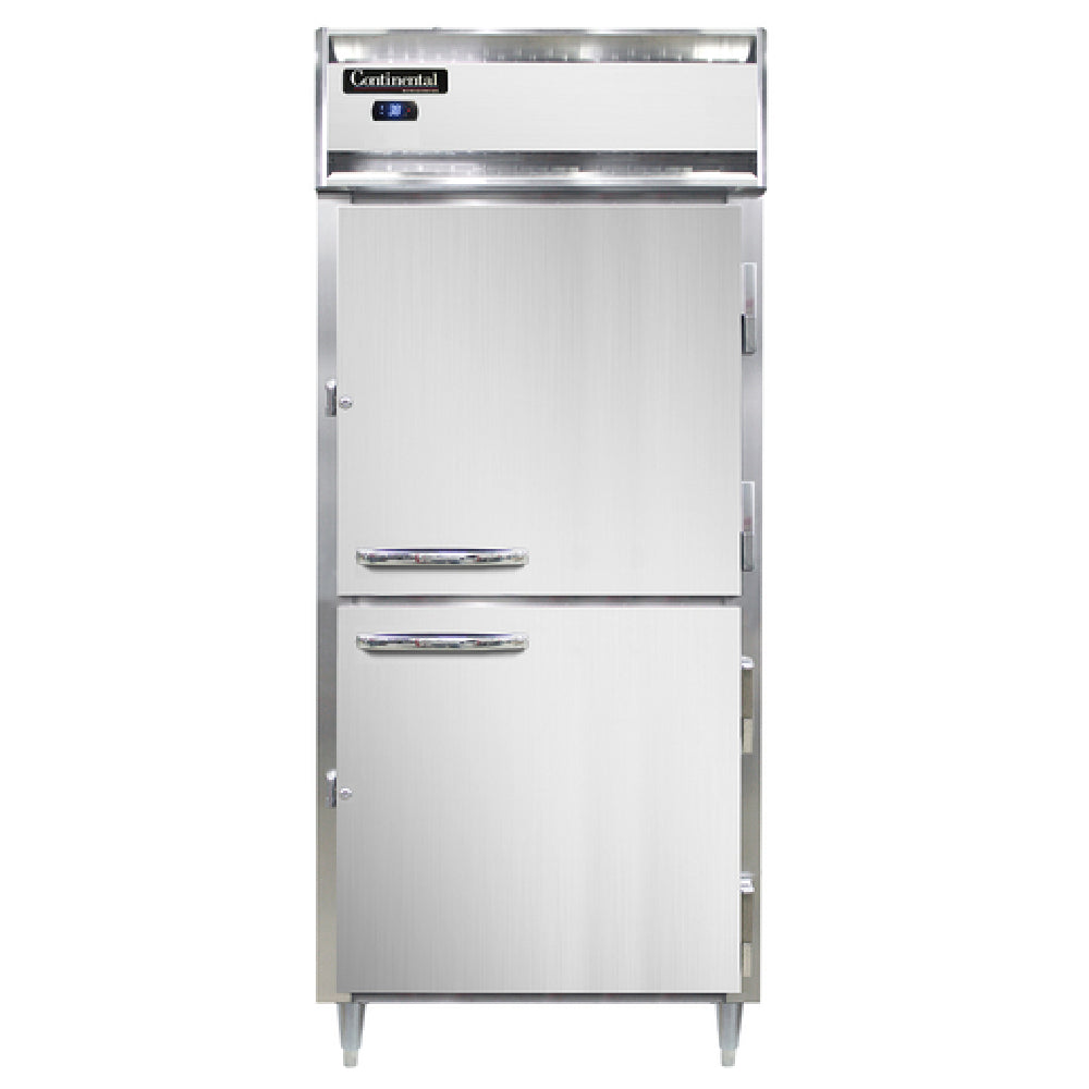 Continental Refrigerator D1RXSNSSHD Designer Line Extra-Wide Refrigerator Reach-in