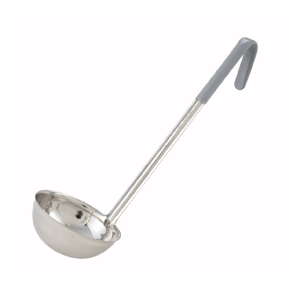Winco LDC-12 Color-Coded Ladle 12 Oz. 16-1/2" Handle