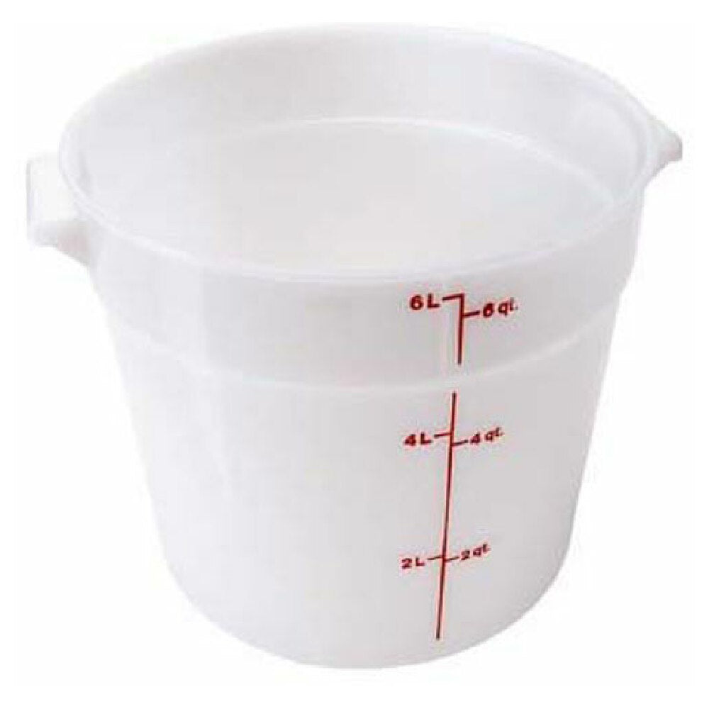 Cambro CAMRFS6148 Container 10"rd 6 Qt W Ht