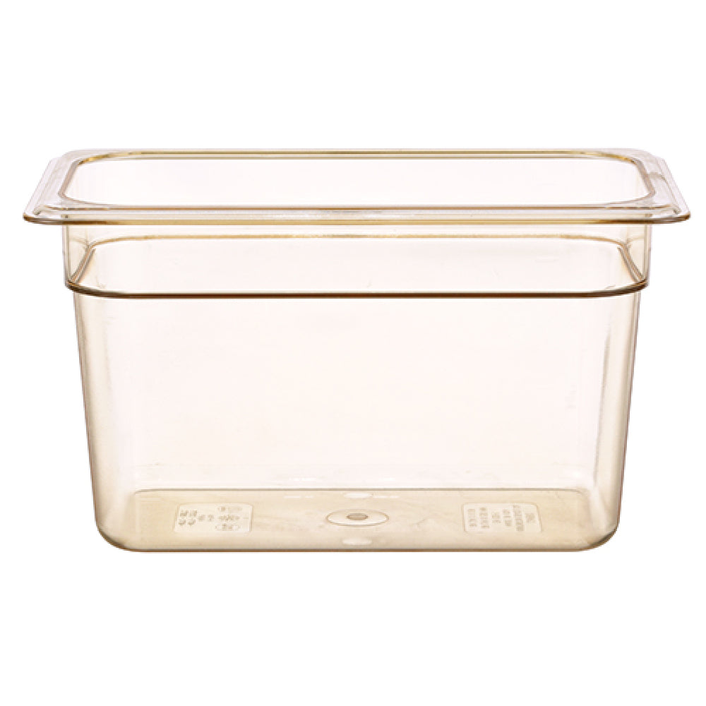 Cambro 46HP150 Pan Food H Pan 1/4 6"d Amber