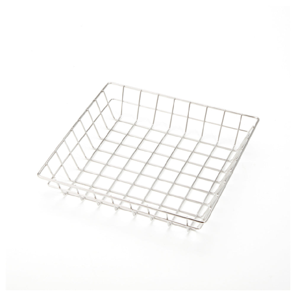 American Metalcraft SQGS10 Wire Grid Basket 10"L X 10"W X 2"H Square