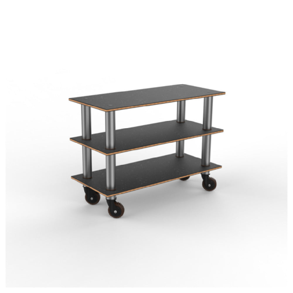 Steelite MGCMSX02MSXH - Modular Creative Extension Unit Marble Brushed Stai, 47.0" X 21.0" X 35.0"