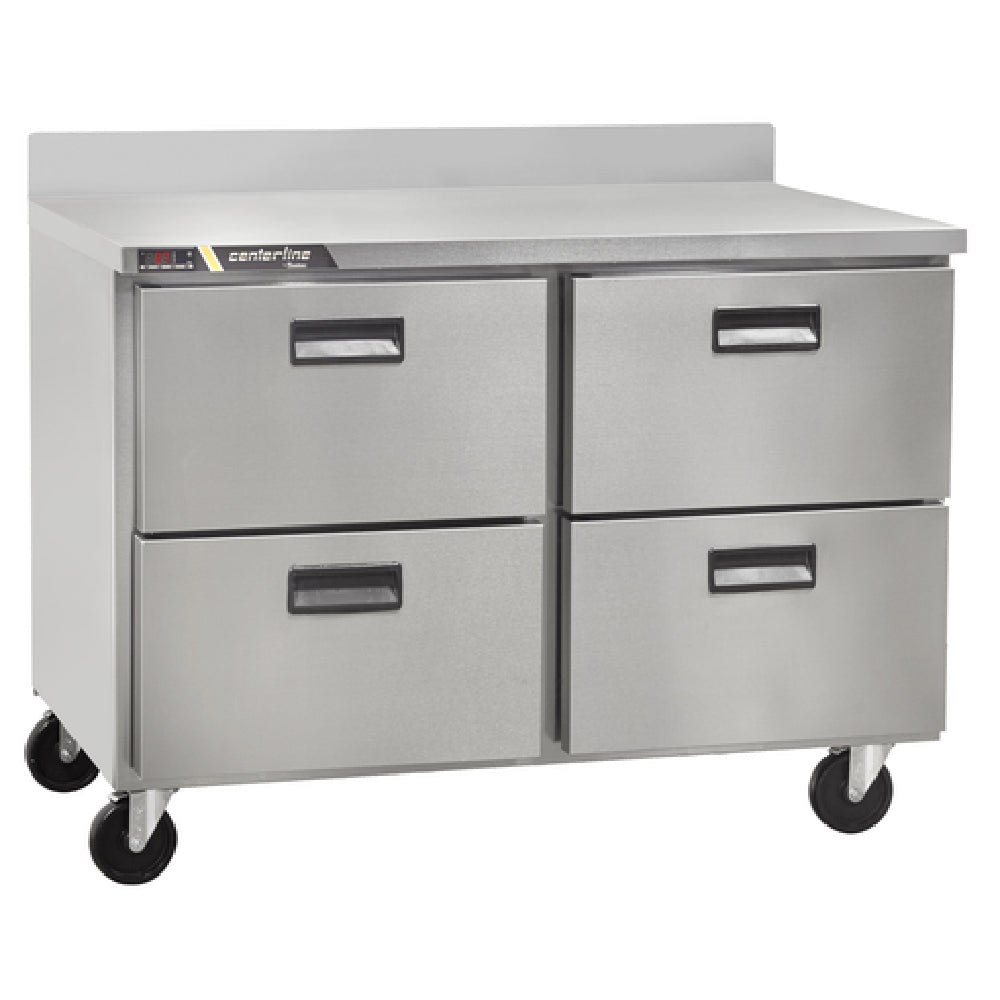 Traulsen CLUC-48R-DW-WT Centerline™ Compact Undercounter Refrigerator With Work Top