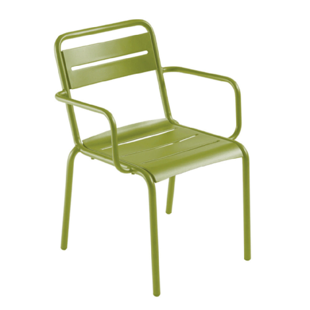 Emuamericas Llc E1362 Star Stacking Armchair Outdoor/indoor Aluminum Slats Back And Seat