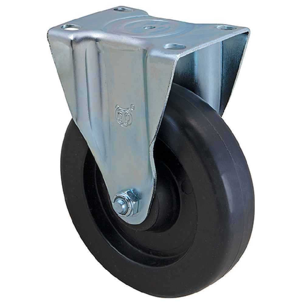 Rubbermaid FG4614L40000 Caster Plate5"od Rigid B Lack