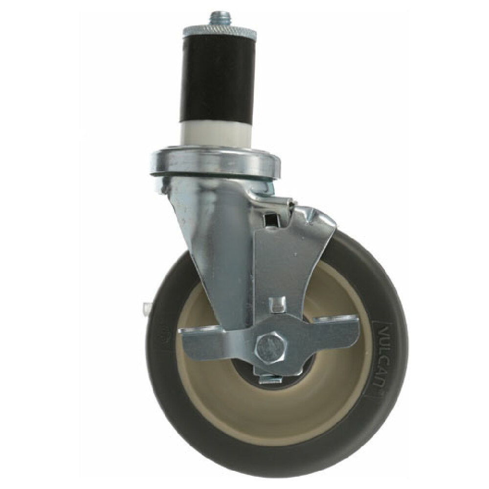 Private Label 262411 Swivel Stm Castr W/brk 5 W 1 5/8 Od Tubing