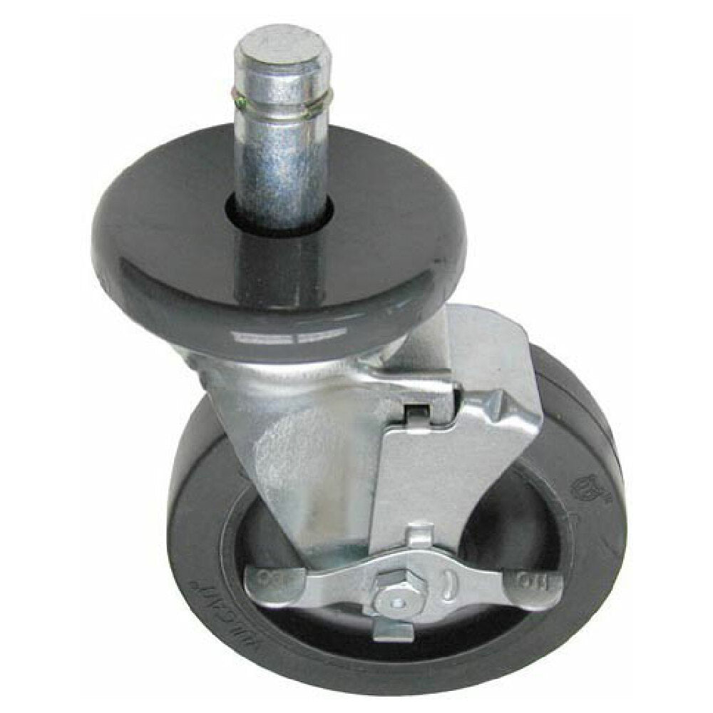 Intermetro 5MB Stem Caster (w/brake) 5" Wheel For 1" Tubing