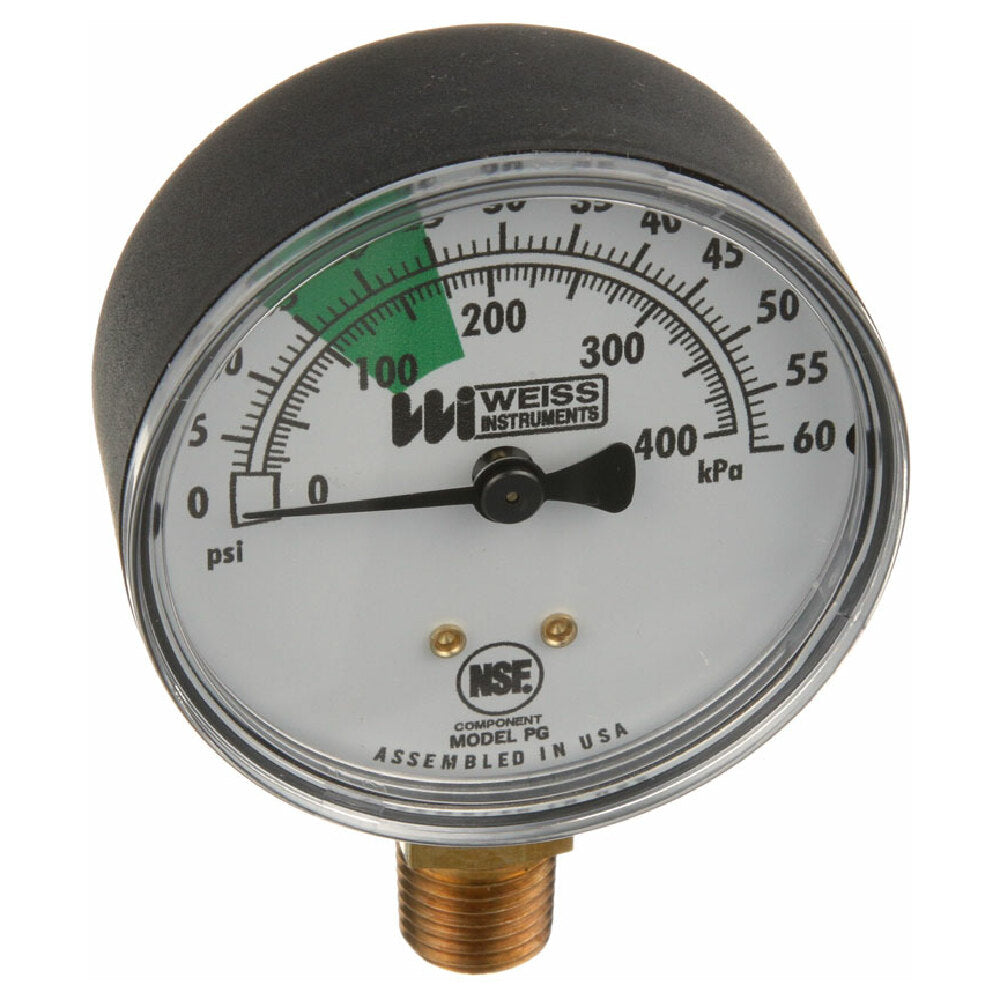 Hobart 277915 Gauge Water Pressure 0 60 Psi
