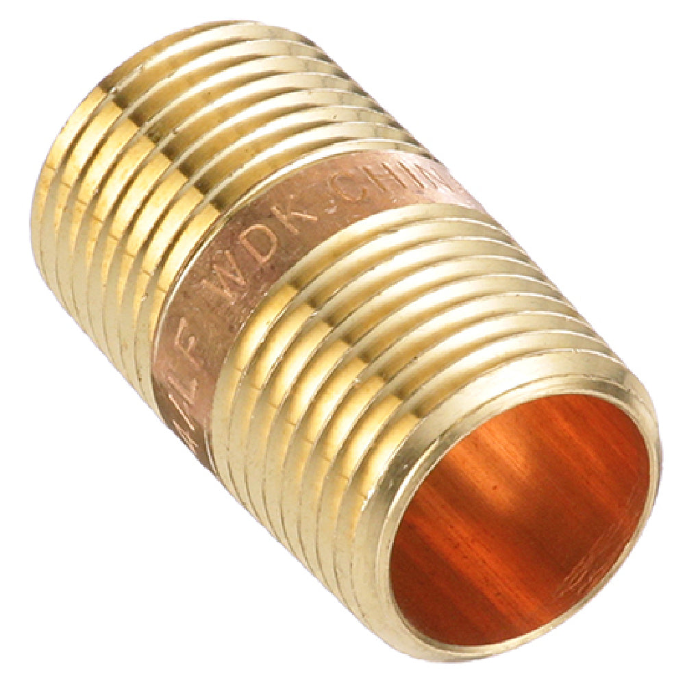 Private Label 263107 Brass Nipple 1/2" X 1 1/2"