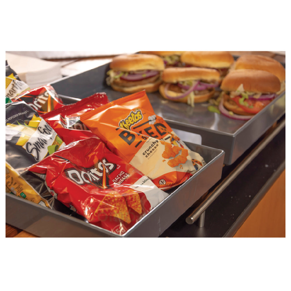 Hubert 20929 - Tray, 13-3/4"L X 9-3/4"W X 1-3/4"H, Rectangular