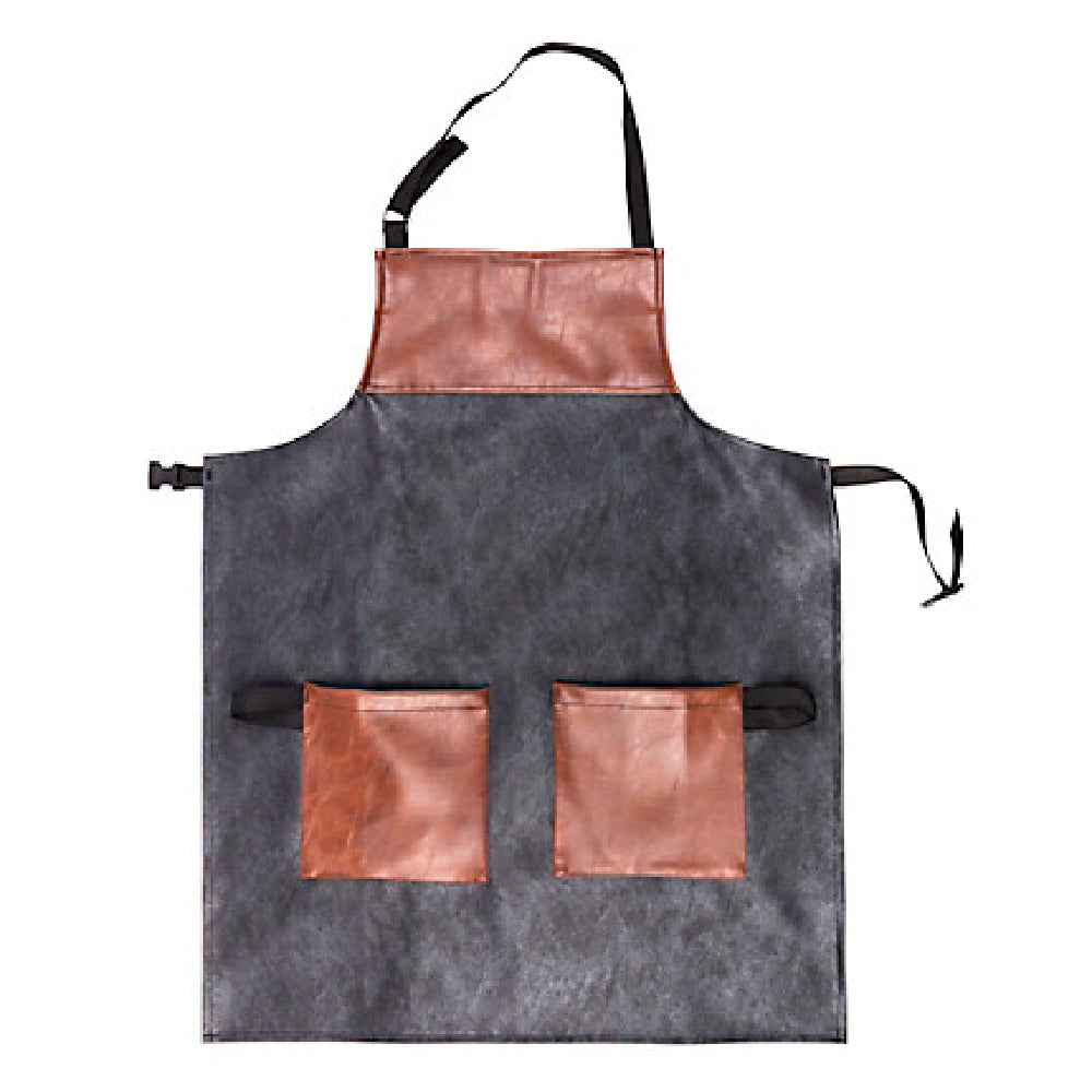 AllPoints 2713CHARSAVA 33 In Vinyl Bbq Apron Waterproof