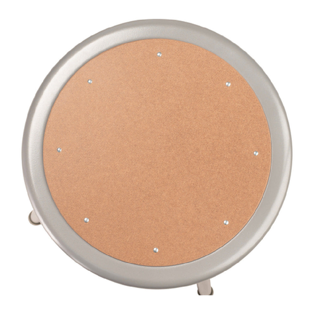 National Public Seating 6218 NPS® Steel Stool 300 Lb. Weight Capacity 18"H