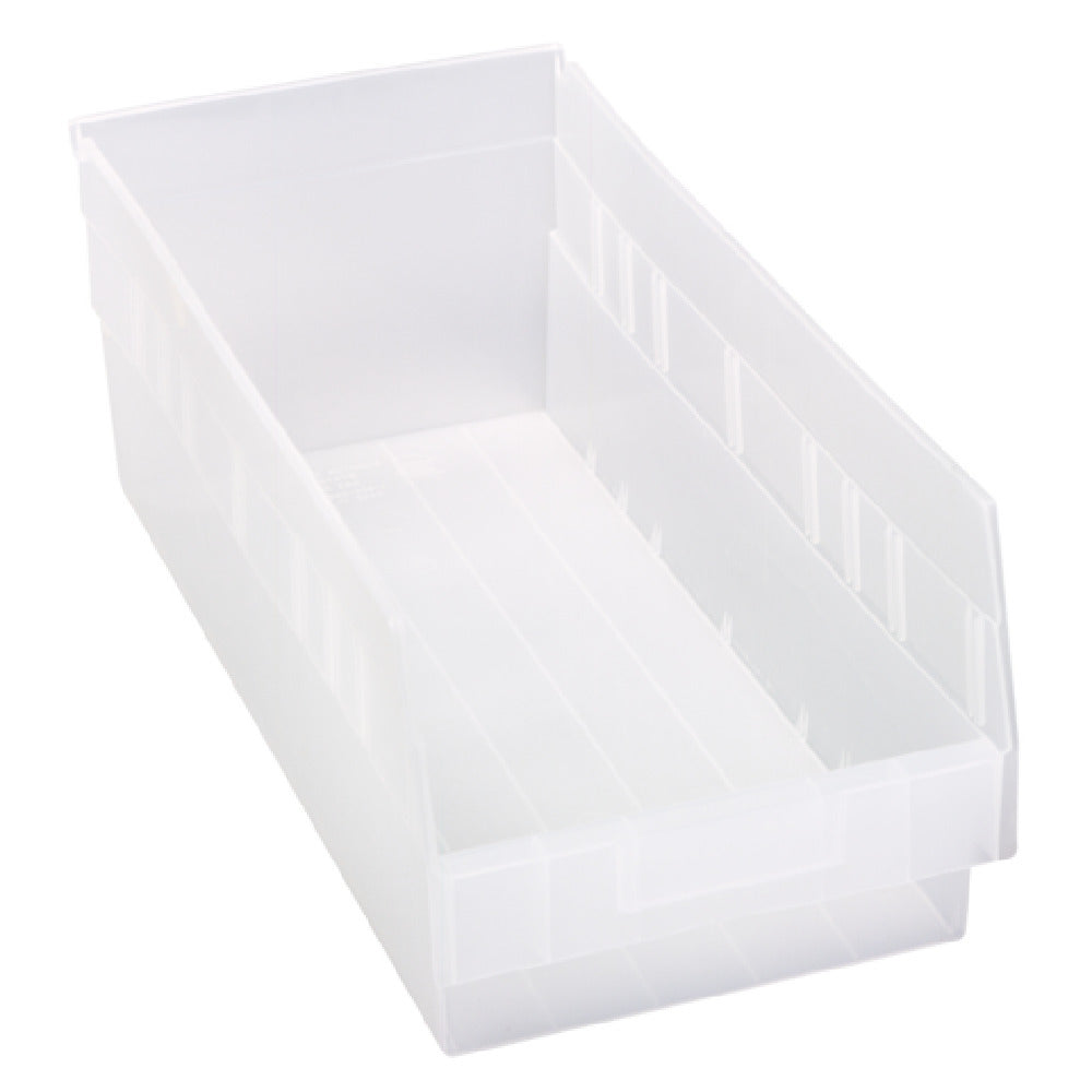 Quantum QSB208CLCS - Economy Shelf Bin, Nesting, 8-3/8"W X 17-7/8"L X 6"H