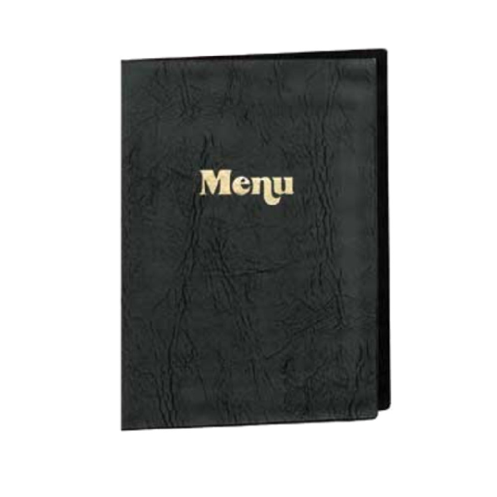 Menu Solutions CV200ABK Menu Jacket Holds 5-1/2" X 8-1/2" Insert Clear Interior Pocket