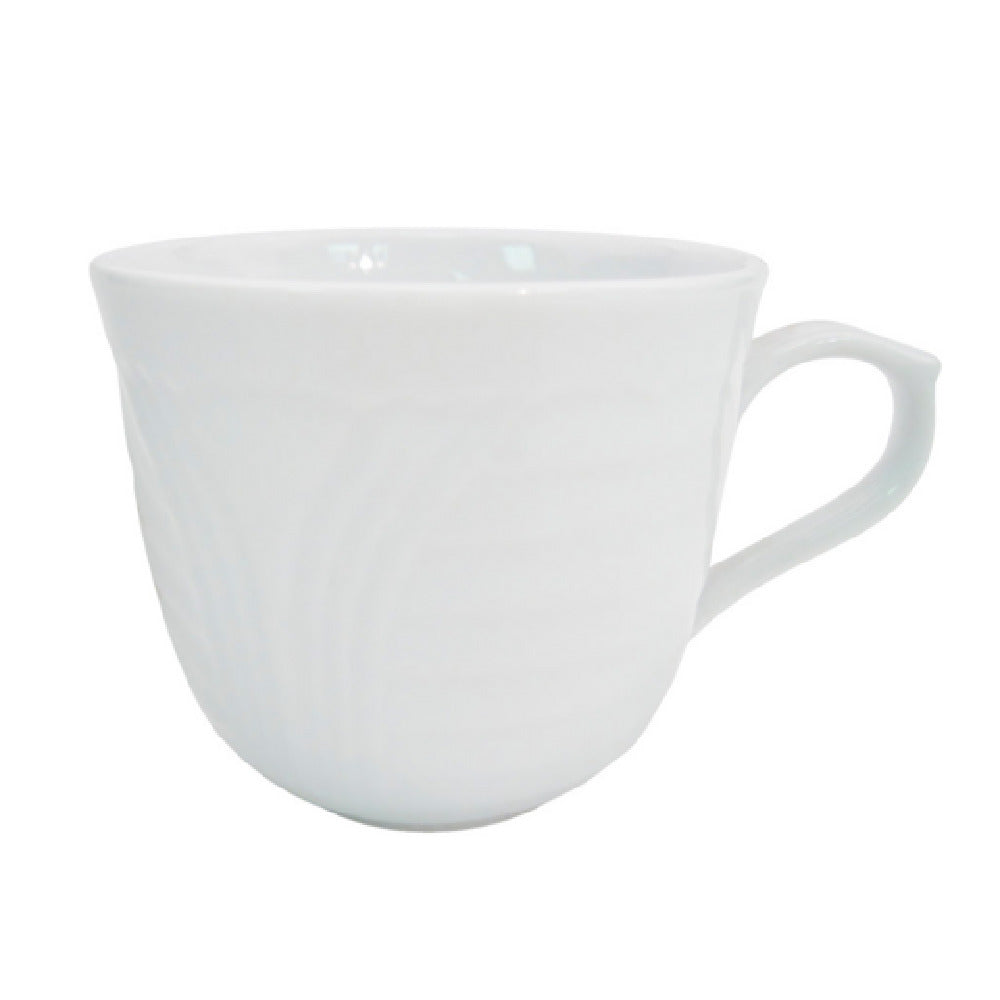 CAC China CRO-1 Corona Coffee Cup 7-1/2 Oz. 3-1/4" Dia. X 2-3/4"H