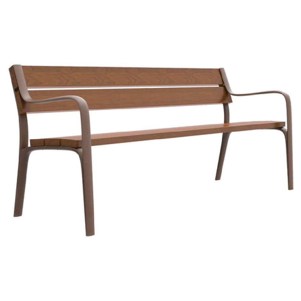 Emuamericas, Llc U301-MAR/00 - Citizen Bench, Outdoor, Cast Iron Frame