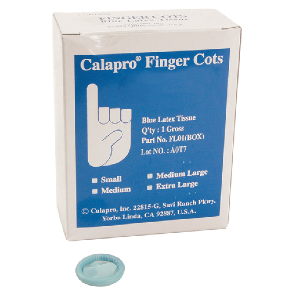 Private Label MVR2801643 Fingercots Blue Med 144 Count
