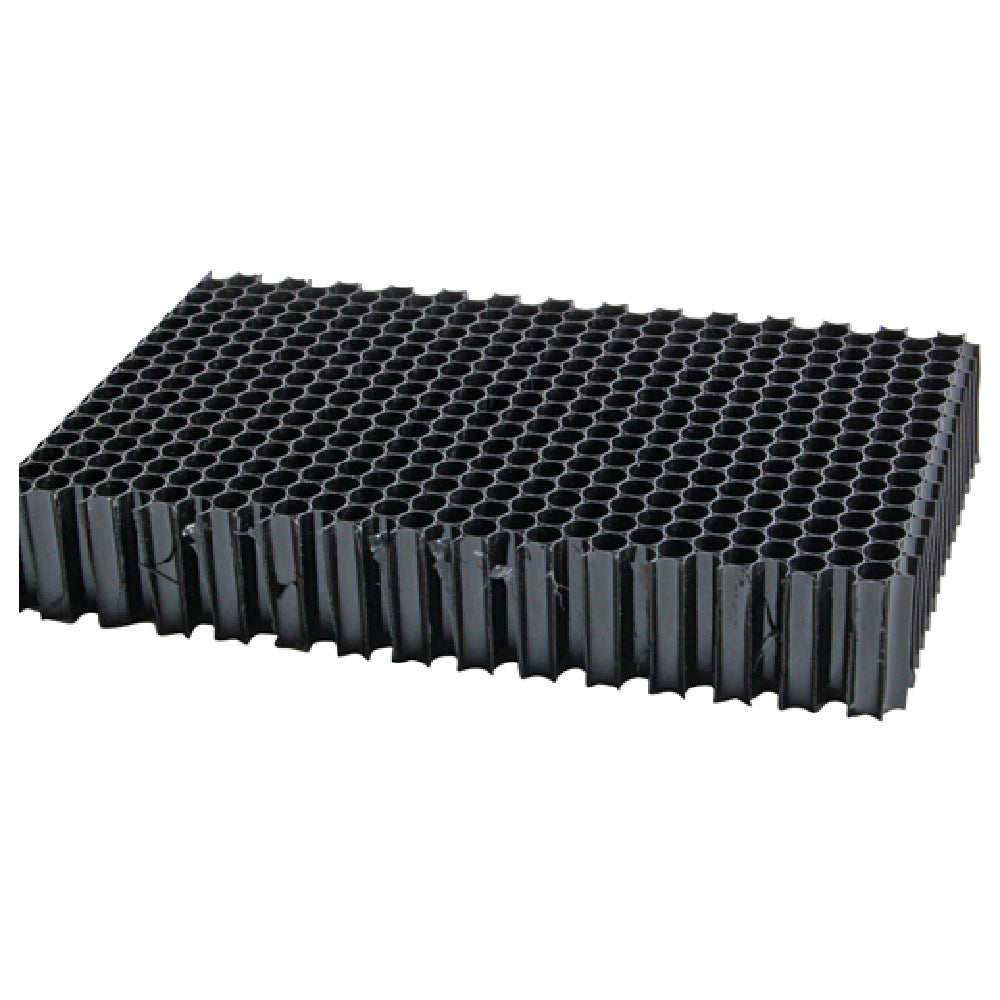 Private Label 2801922 Diffuser Hnycmb 1"x4" 1/4 Blk