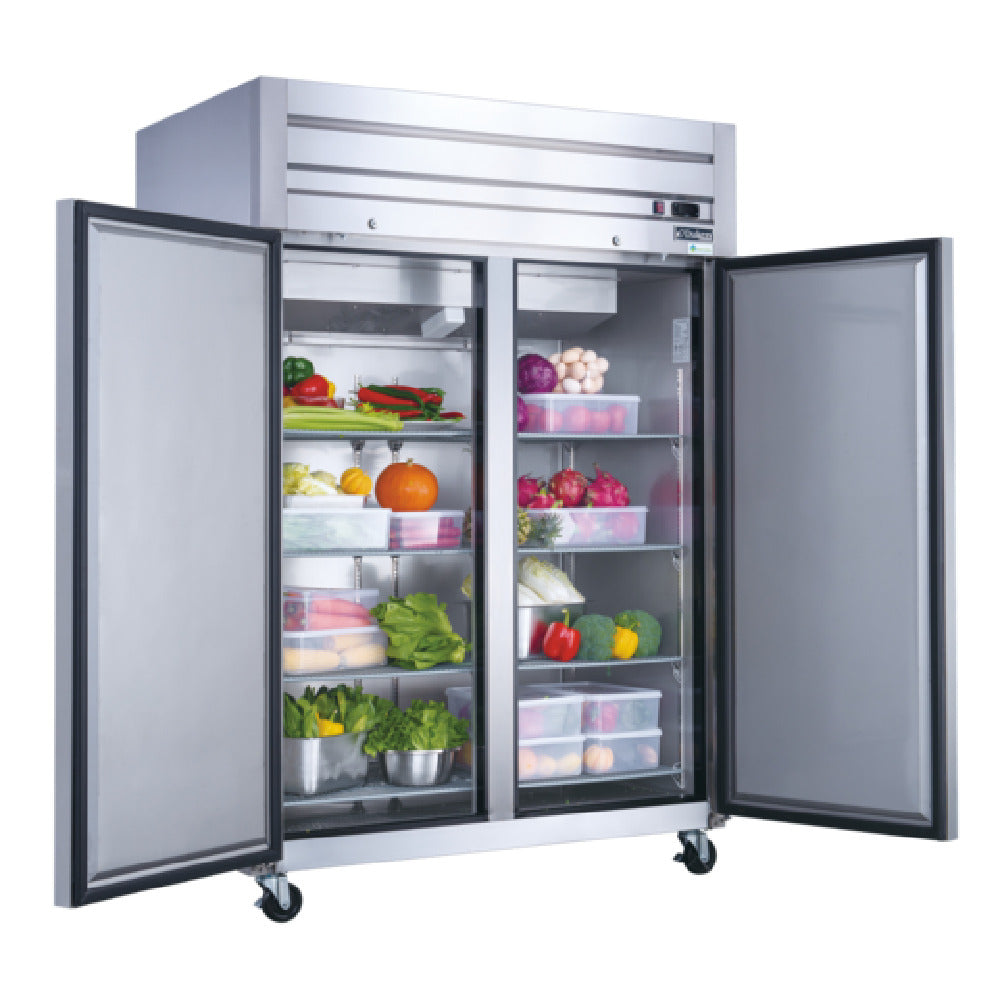 Dukers Appliance Co. USA Ltd. D55AR Refrigerator Reach-in Two-section