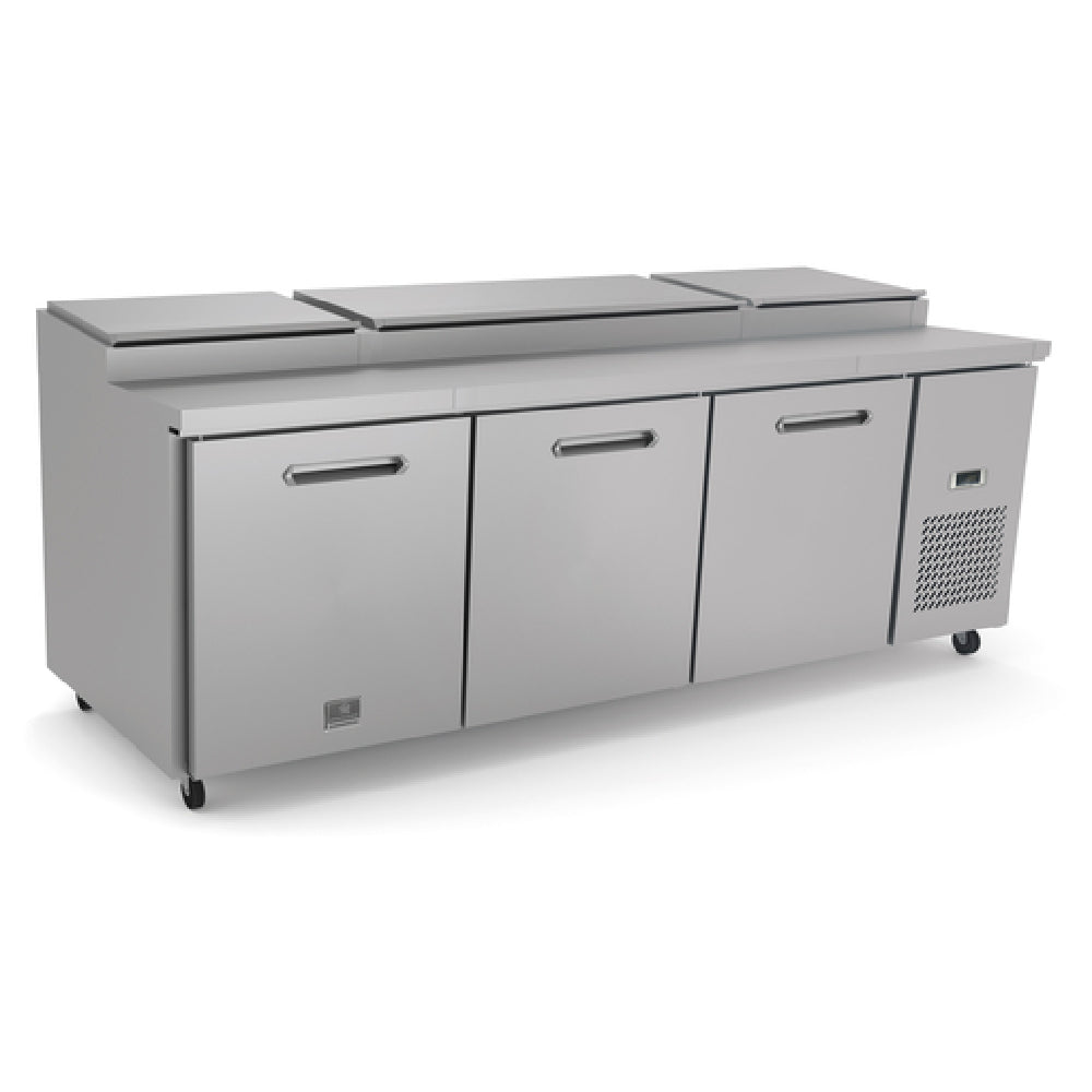 Kelvinator KCHPT92.12 (738254) Refrigerated Pizza Prep Table Three-section