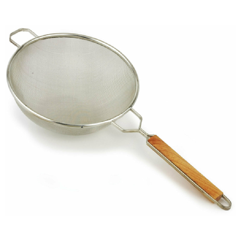 Royal ROY DMS 10.25 FINE - Strainer, 10-1/4" Dia. Bowl, Double Tinned Fine Mesh Wire