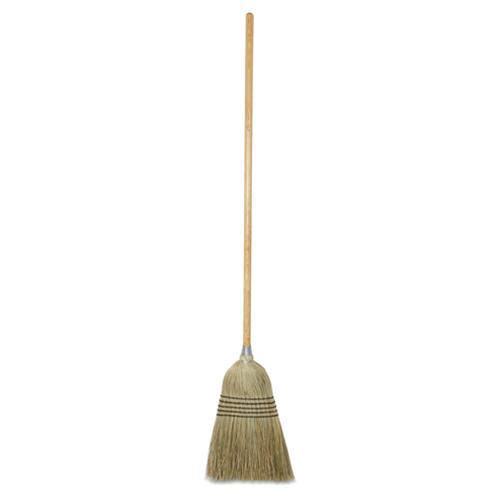 Royal BRM MAID - Maid Broom, 42" Long Handle, Mixed Fiber Bristles