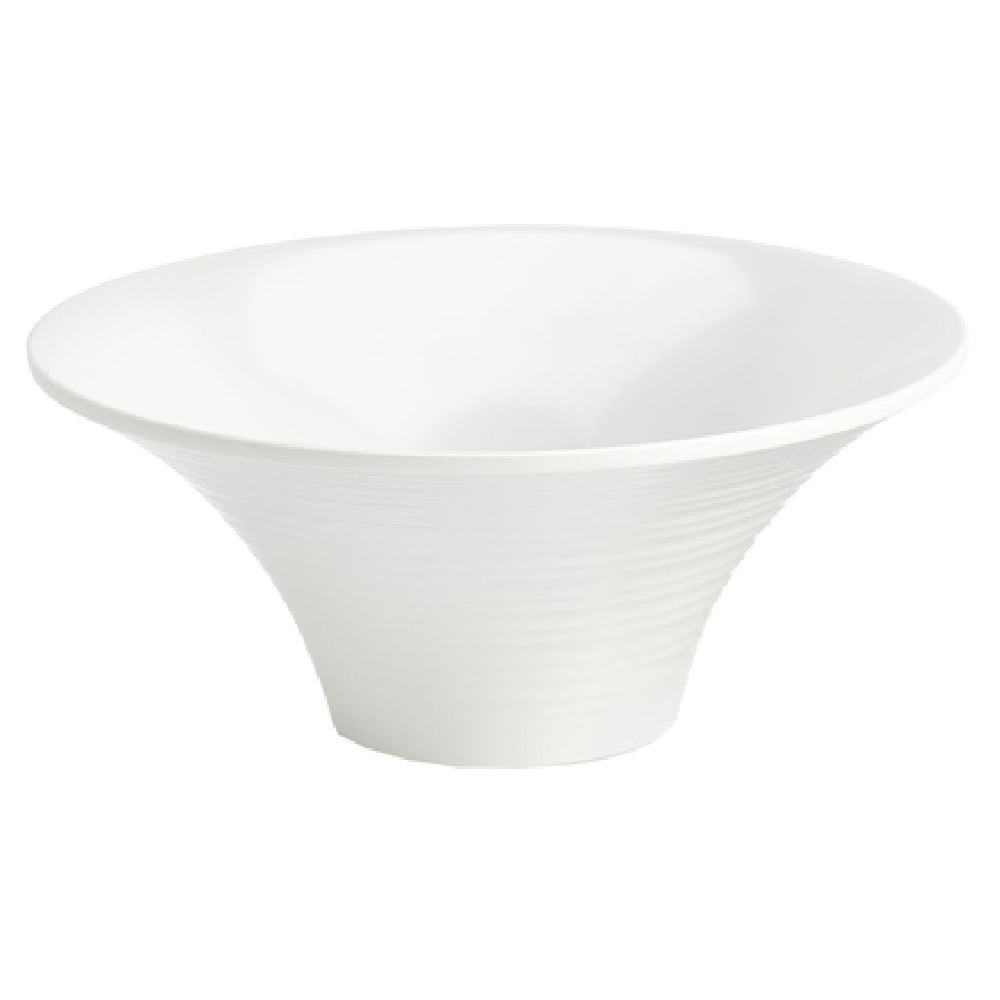 Vollrath V22171 Melamine Pedestal Bowl Small Fluted .95 Qt